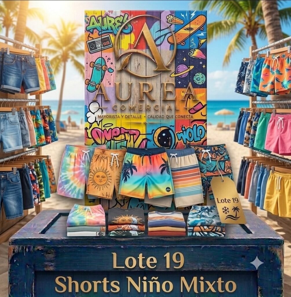 Lote 19 Shorts Niños Mixto