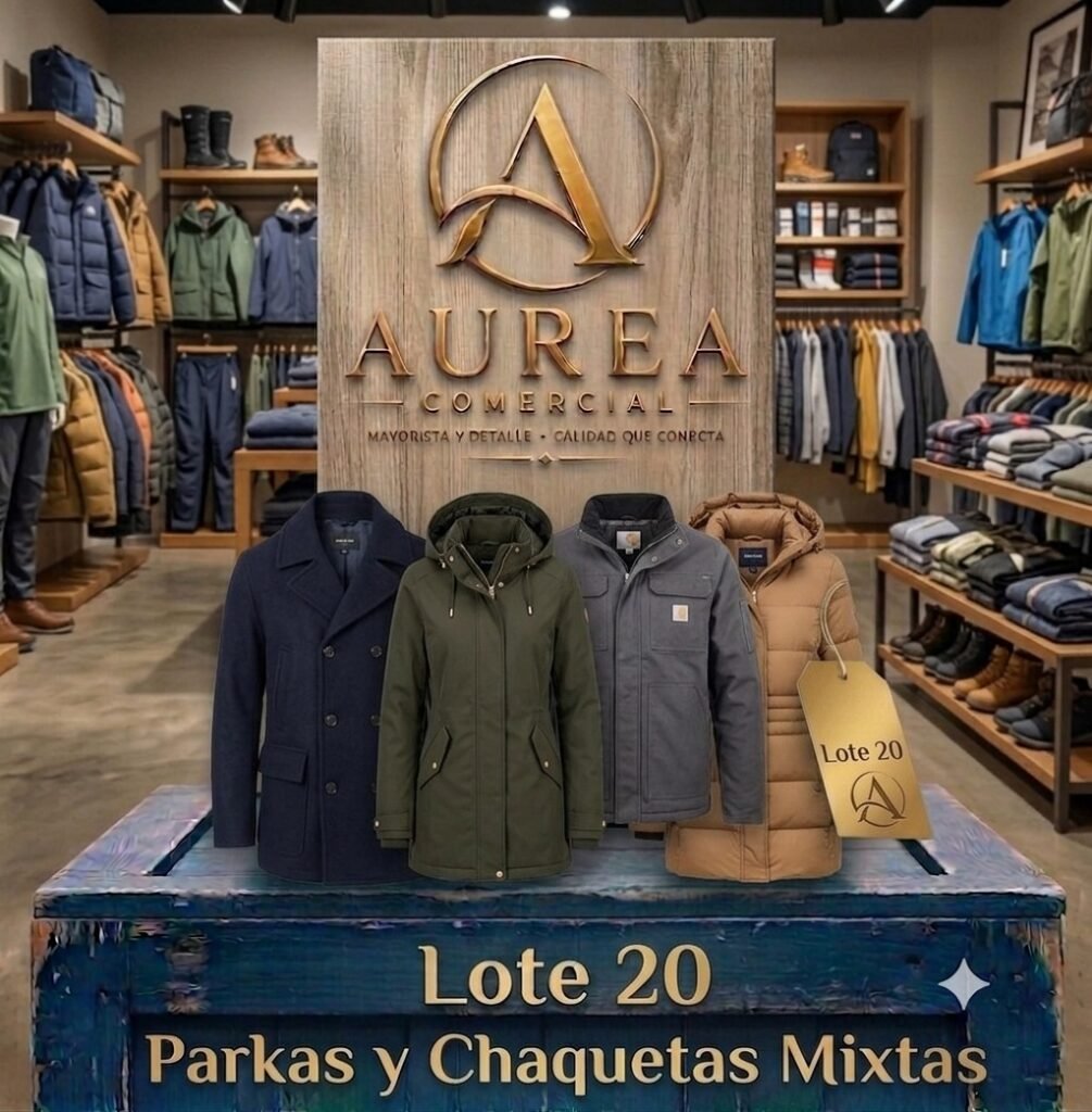 Lote 20 Parkas y Chaquetas Mixtas