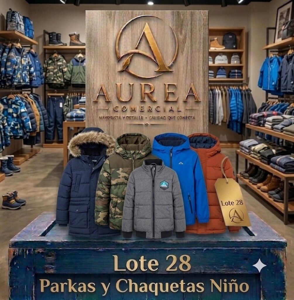 Lote 28 Parkas y Chaquetas Niño