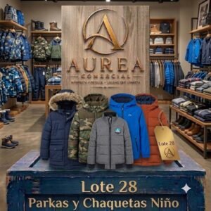 Lote 28 Parkas y Chaquetas Niño