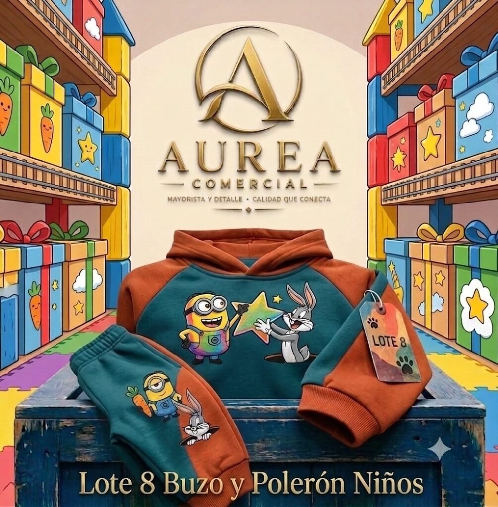 Lote 8 Buzo y Polerón Niños